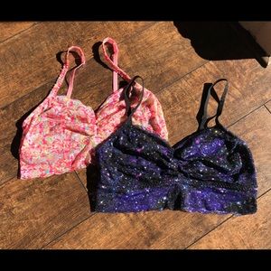 Victoria’s Secret PINK lace bralettes